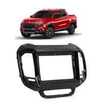 Moldura p/ Multimídia 9" Fiat Toro 2024 Black Piano Uppertech - 5817