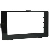 Moldura Painel 2 Din 1 Din Dvd Som Novo Corolla 2018 Black Piano