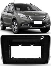 Moldura Painel 2 Din 10" Polegadas Peugeot 2008 2015 em Diante