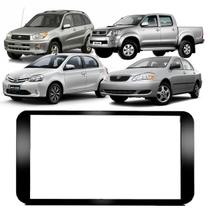 Moldura Painel 2 Din 6.8 Polegadas Hilux RAV4 Etios Corolla Fielder 2003-2008