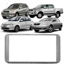Moldura Painel 2 Din 6.8 Polegadas Hilux RAV4 Etios Corolla Fielder 2003-2008