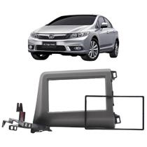 Moldura Painel 2 Din 7 Polegadas Multimidia Mp5 Honda Civic 2014 2015 2016