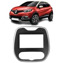 Moldura Painel 2 Din 7 Polegadas Renault Captur 2017 2018 2019 2020 2021 2022