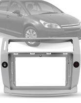 Moldura Painel 2 Din 9" Polegadas Citroen C4 Pallas 2008 até 2016