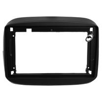Moldura Painel 2 Din 9" Polegadas Fiat Mobi 2016 2023 Preto
