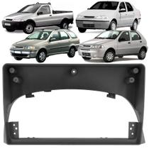 Moldura Painel 2 Din 9" Polegadas Fiat Palio, Siena, Strada, Weekend 2001 até 2007 Cinza Moldura Painel 2 Din 9" Polegadas Fiat Palio, Siena, Strada, Weekend 2001 até 2007 Cinza