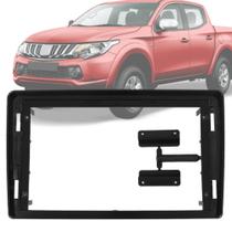 Moldura Painel 2 Din 9 Polegadas L200 Triton 2019 Em Diante