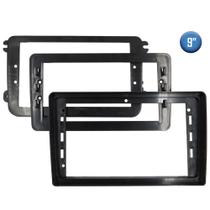 Moldura Painel 2 Din 9" Polegadas VW Amarok Jetta Passat Tiguan Fox Gol G7 e G8