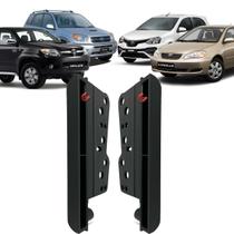 Moldura Painel 2 Din Central Multimidia Dvd Mp5 Etios Corolla Fielder Sw4 Hilux Land Cruiser Rav4