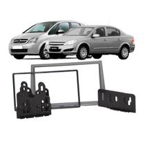 Moldura Painel 2 Din Central Multimidia GM Chevrolet Corsa Montana Meriva Vectra 7 Polegadas