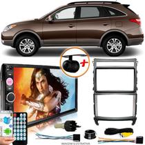 Moldura Painel 2 Din + Central Multimídia Player MP5 Ios Android Hyundai Vera Cruz