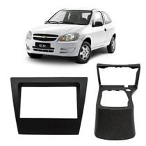 Moldura painel 2 Din Chevrolet Celta 2006 2007 2008 2009 2010 2011 2012 2013 2014 2015 2016 7" Pol Moldura painel 2 Din Chevrolet Celta 2006 2007 2008 2009 2010 2011 2012 2013 2014 2015 2016 7" Pol