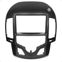 Moldura Painel 2 din Contra frente Interior Carro Dvd Multimidia 7 Polegadas Hyundai i30 2009 a 2012