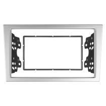 Moldura painel 2 din corsa montana vectra prata 7 polegadas Moldura painel 2 din corsa montana vectra prata 7 polegadas