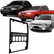 Moldura Painel 2 Din Dvd Gol Saveiro Parati G2 1995 à 1999 Bola Expex Preta Moldura Painel 2 Din Dvd Gol Saveiro Parati G2 1995 à 1999 Bola Expex Preta