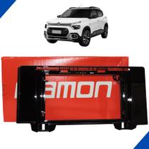 Moldura Painel 2 Din Dvd Multimidia 9 Polegadas Citroen C3 2023 Black Piano