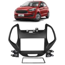 Moldura Painel 2 Din Ford Ka 2018 2019 2020 2021 7 Polegadas Dvd Som