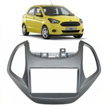 Moldura Painel 2 Din Ka 2015 2016 2017 Com Sync 7 Polegadas Multimidia Dvd