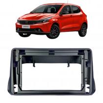 Moldura painel 2 din multimidia 9 pol fiat argo 2018 á 2023