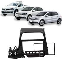 Moldura Painel 2 Din Multimidia Dvd Mp5 Saveiro G7 Robust 2017 2018