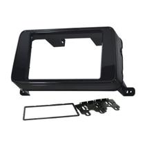 Moldura Painel 2 Din NIssan Kicks Black Piano - Fiamon Moldura Painel 2 Din NIssan Kicks Black Piano - Fiamon