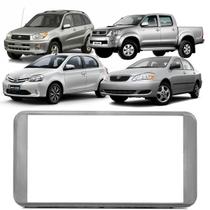 Moldura Painel 2 Din Padrão Pioneer 6.8 Polegadas Toyota Hilux RAV4 Etios Corolla Fielder 2003-2008