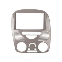 Moldura Painel 2 Din Palio Siena Strada 2002 a 2014 com Ar