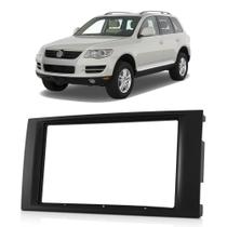 Moldura Painel 2 Din Volkswagen Touareg 2005 2006 2007 2008 2009 2010 7 Polegadas