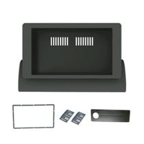 Moldura painel 2din fiat uno 2003 a 2014 fiorino 1997 a 2013