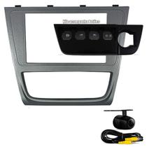 Moldura Painel 2din Gol Voyage Saveiro G6 Grafite + Cam