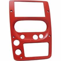 Moldura Painel 2din Multimidia Troller 2009 A 2013 - Laranja