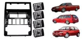 Moldura Painel + 4 Difusor Ar Gol Parati Saveiro G2 95 A 99