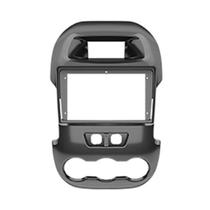 Moldura Painel 9 e 7 Polegadas Ford Ranger 2012 À 2016 Xl Xls Grafite Fiamon