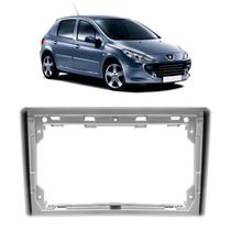 Moldura Painel 9 Pol para Multimidia Peugeot 307 02 06 08 10 12 DVD MP5