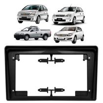 Moldura Painel 9 Polegadas Corsa Montana 2002 2006 2008 2010 2012 MP5 DVD