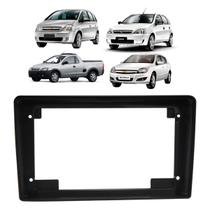 Moldura Painel 9 Polegadas Corsa Montana 2002 2006 2008 2010 2012 MP5 DVD