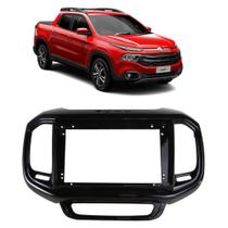 Moldura Painel 9 Polegadas Fiat Toro 2016 2017 2018 2019 2020 2021 2022 Para Multimídia Player