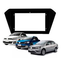 Moldura Painel 9 polegadas Gol G7 G8 Fox Saveiro Voyage Black Piano Fiamon