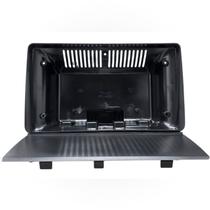 Moldura painel 9 polegadas preta expex C3 2013 a 2021