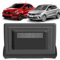 Moldura painel argo cronos 18/23 10 pol preto fosco c/friso