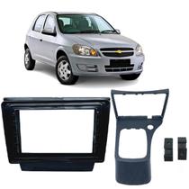Moldura painel celta 06/16 9 pol preto chevrolet fm6087