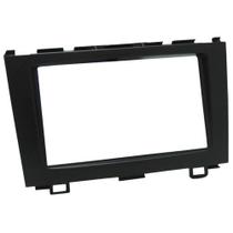 Moldura Painel Central 2 Din Multimídia Mp5 Dvd Honda Crv 2007 à 2011 Preta Expex Epx 470