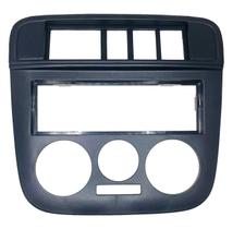 Moldura Painel Central Gol G4 Radio 5 Botões Preto