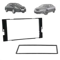 Moldura Painel Central Multimidia Mp5 DVD Modelo 1 DIN 2 DIN New March Versa Sentra Moldura Painel Central Multimidia Mp5 DVD Modelo 1 DIN 2 DIN New March Versa Sentra