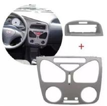 Moldura Painel Central Palio Fiat Strada 2001 A 2003 Sem Ar