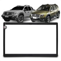 Moldura Painel Contra Frente Som Pra Carro Multimidia 7 Polegadas 2 Din Renault Duster e Renault Oroch 2015 2016 2017 2018 2019 2020 2021