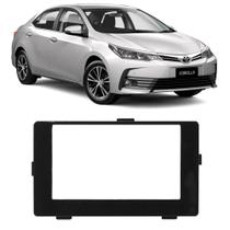 Moldura painel corolla 18/19 2 din black piano jp/ch toyota