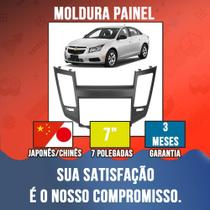 Moldura painel cruze 11/16 2 din jp/ch chevrolet