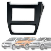 Moldura Painel Dvd 2 Din Fox Crossfox Spacefox 2013 Preto