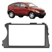 Moldura Painel DVD 2 Din Ssangyong Actyon Kyron 08 09 10 11 12 13 Moldura Painel DVD 2 Din Ssangyong Actyon Kyron 08 09 10 11 12 13